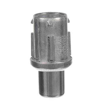 Picture of 1-5/8" Round Stainless Steel Clad Zinc Die Cast Adjustable Round Foot Insert