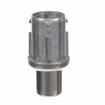 Picture of 1-5/8" Round Stainless Steel Clad Zinc Die Cast Adjustable Round Foot Insert