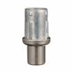 Picture of 1-5/8" Round Stainless Steel Clad Zinc Die Cast Adjustable Round Seismic Foot Insert