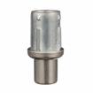 Picture of 1-5/8" Round Stainless Steel Clad Zinc Die Cast Adjustable Round Seismic Foot Insert