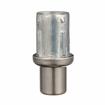 Picture of 1-5/8" Round Stainless Steel Clad Zinc Die Cast Adjustable Round Seismic Foot Insert