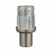 Picture of 1-5/8" Round Stainless Steel Clad Zinc Die Cast Adjustable Round Seismic Foot Insert