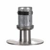 Picture of 1-5/8" Round Stainless Steel Clad Zinc Die Cast Adjustable Flanged Foot Insert