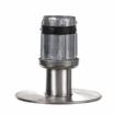 Picture of 1-5/8" Round Stainless Steel Clad Zinc Die Cast Adjustable Flanged Foot Insert