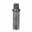 Picture of 1-5/8" Round Stainless Steel Clad Zinc Die Cast 3" Adjustable Hi-Rise Hex Foot Insert