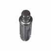 Picture of 1-5/8" Round Stainless Steel Clad Zinc Die Cast 3" Adjustable Hi-Rise Hex Foot Insert