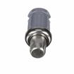 Picture of 1-5/8" Round Stainless Steel Clad Thermoplastic Adjustable Hex Foot Insert