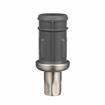 Picture of 1-1/2" Round Stainless Steel Clad Thermoplastic Adjustable Hex Foot Insert