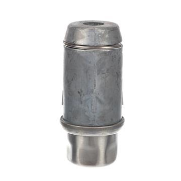 Picture of 2" Round Stainless Steel Clad Zinc Die Cast Adjustable Hex Foot Insert