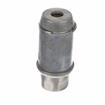Picture of 2" Round Stainless Steel Clad Zinc Die Cast Adjustable Hex Foot Insert