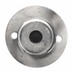 Picture of 2" Round Stainless Steel Clad Zinc Die Cast Adjustable Flanged Foot Insert With Mounting Holes