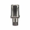 Picture of 1" Square Nickel Plated Zinc Die Cast Adjustable Hex Foot Insert