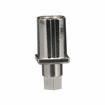 Picture of 1" Square Nickel Plated Zinc Die Cast Adjustable Hex Foot Insert