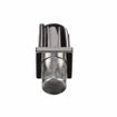 Picture of 1-1/2" Square Stainless Steel Clad Zinc Die Cast Adjustable Hex Foot Insert