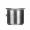 Picture of 1-5/8" x 1-3/4" H Stainless Steel Leg Socket With Flanged Top