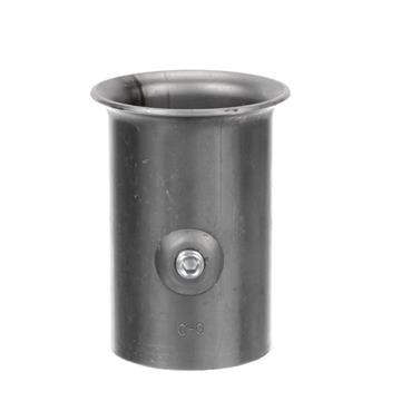 Picture of 1-5/8" x 3"H Mild Steel Leg Socket With Flanged Top