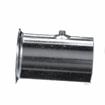 Picture of 1-5/8" x 3"H Zinc Plated Steel Leg Socket With Flanged Top