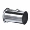 Picture of 1-5/8" x 3"H Zinc Plated Steel Leg Socket With Flanged Top