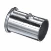 Picture of 1-5/8" x 3"H Zinc Plated Steel Leg Socket With Flanged Top