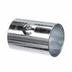Picture of 1-5/8" x 2-5/8"H Zinc Plated Steel Leg Socket With Plain Top