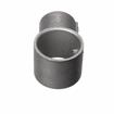 Picture of Brushed Aluminum End Cross Brace Fitting For 1-5/8" OD Legs