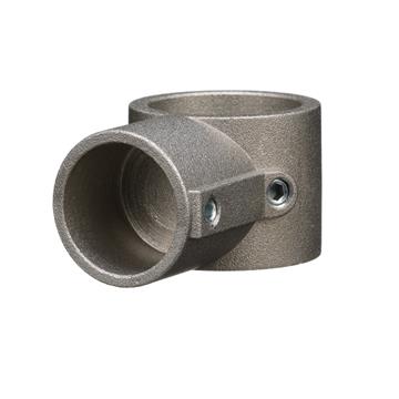 Picture of Brushed Aluminum End Cross Brace Fitting For 1-1/2" OD Legs