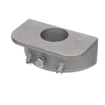 Picture of Brushed Aluminum CenterAdjustable Undershelf Bracket For 1-5/8" Legs