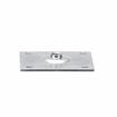Picture of 3-1/2" x 3-1/2" Zinc Plated Steel Removable Mounting Plate With 1/2-13 Tapped Center Hole