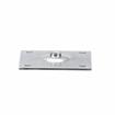 Picture of 3-1/2" x 3-1/2" Zinc Plated Steel Removable Mounting Plate With 1/2-13 Tapped Center Hole