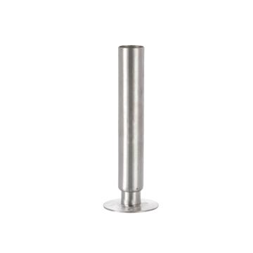 Picture of 1-5/8"OD x 36"H Stainless Steel Equipment Leg With Plain Top And Adjustable Flanged Toe With Holes