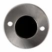Picture of 1-5/8"OD x 36"H Stainless Steel Equipment Leg With Plain Top And Adjustable Flanged Toe With Holes