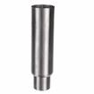 Picture of 1-5/8"OD x 36"H Stainless Steel Equipment Leg With Plain Top And Adjustable Round Toe
