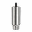 Picture of 1-5/8"OD x 4"H Stainless Steel Equipment Leg With 1/2-13 x 3/4"L Protruding Stud  And Adjustable Hex Toe