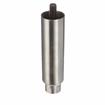 Picture of 1-5/8"OD x 6"H Stainless Steel Equipment Leg With 1/2-13 x 3/4"L Protruding Stud  And Adjustable Hex Toe