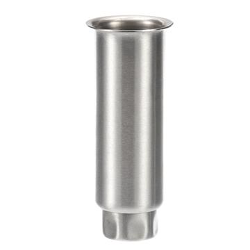 Picture of 2"OD x 6"H Stainless Steel Equipment Leg With Plain Top And Adjustable Hex Toe