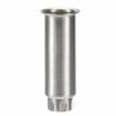Picture of 2"OD x 6"H Stainless Steel Equipment Leg With Plain Top And Adjustable Hex Toe