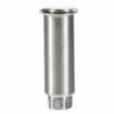 Picture of 2"OD x 6"H Stainless Steel Equipment Leg With Plain Top And Adjustable Hex Toe