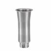Picture of 2" OD x 6" H Stainless Steel Flared Top Equipment Leg With 3/4-10 x 3/4" L Flush Stud And Adjustable Hex Toe