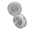 Picture of 1-3/16" OD Steel Concave Ball Bearing Roller with 1/2" Rivet Stud