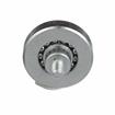 Picture of 1-5/16" OD Steel Flat Ball Bearing Roller with 1/4-20 x 1" L Flat Head Screw Stud