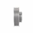 Picture of 7/8" OD Stainless Steel Flat Ball Bearing Roller with #10-32 Tapped Hole