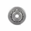 Picture of 7/8" OD Stainless Steel Flat Ball Bearing Roller with #10-32 Tapped Hole
