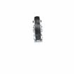 Picture of 2-3/4" L x 1/2" W Steel Bottom Mount Door Sheave With 1-3/8" Flat Rubber Tire