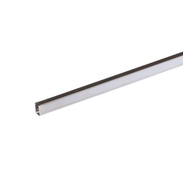 Picture of 72" L x 0.375" W x 0.375" H Stainless Steel Glass Capping