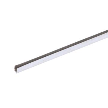 Picture of 144" L x 0.75" W x 0.25" H Stainless Steel Glass Capping