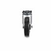 Picture of Standard Duty 1-3/4" x 3" Plate Caster With 3" Black Rubber Wheel
