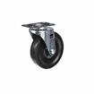 Picture of Standard Duty 1-3/4" x 3" Plate Caster With 3" Black Rubber Wheel