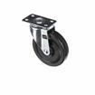 Picture of Standard Duty 1-3/4" x 3" Plate Caster With 3" Black Rubber Wheel