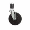 Picture of Standard Duty 1" Expanding Stem Caster With 5" Black Rubber Wheel