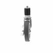 Picture of Standard Duty 1-5/8" Expanding Stem Caster With 5" Gray Rubber Wheel With Brake